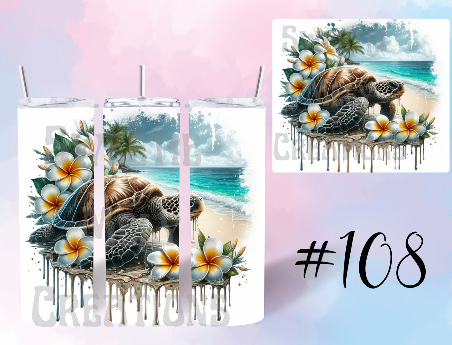 20oz Turtles Tumbler