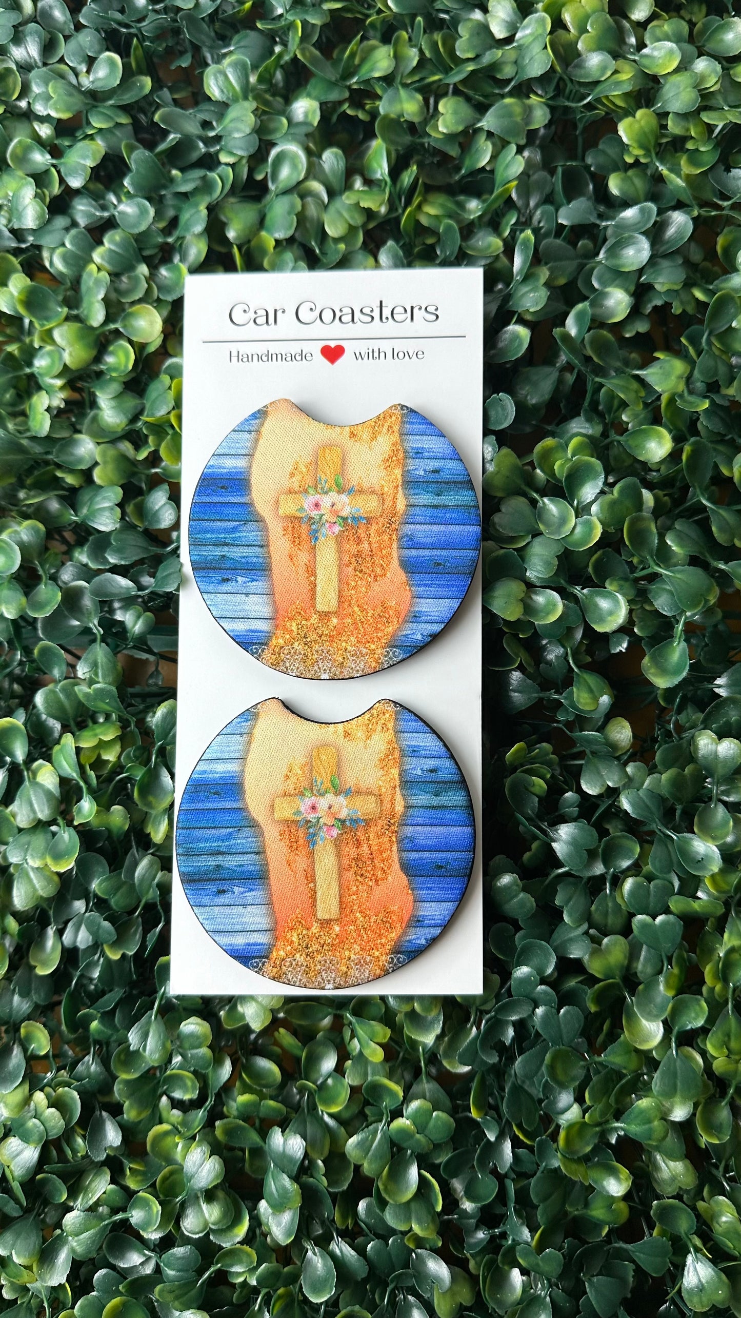 Religious Car Coasters