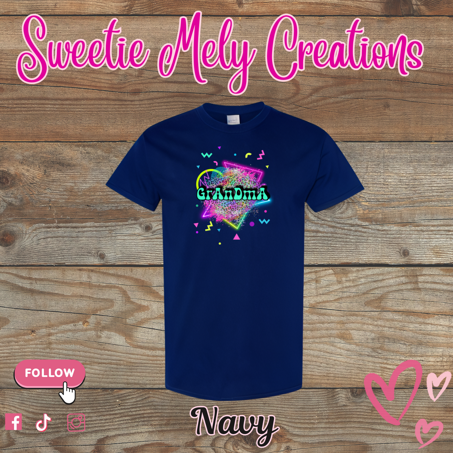 Grandma Neon T shirt