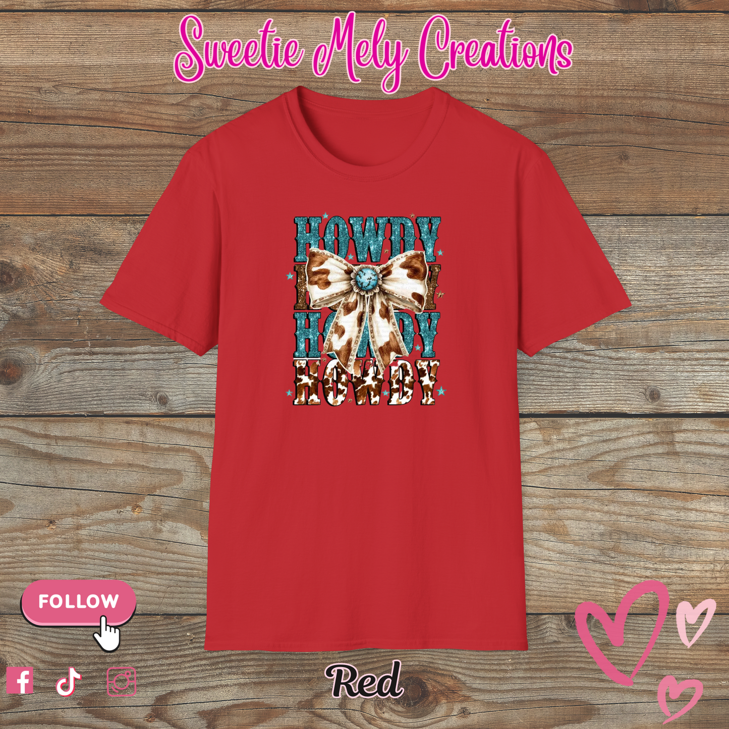 Howdy Glitter T shirt