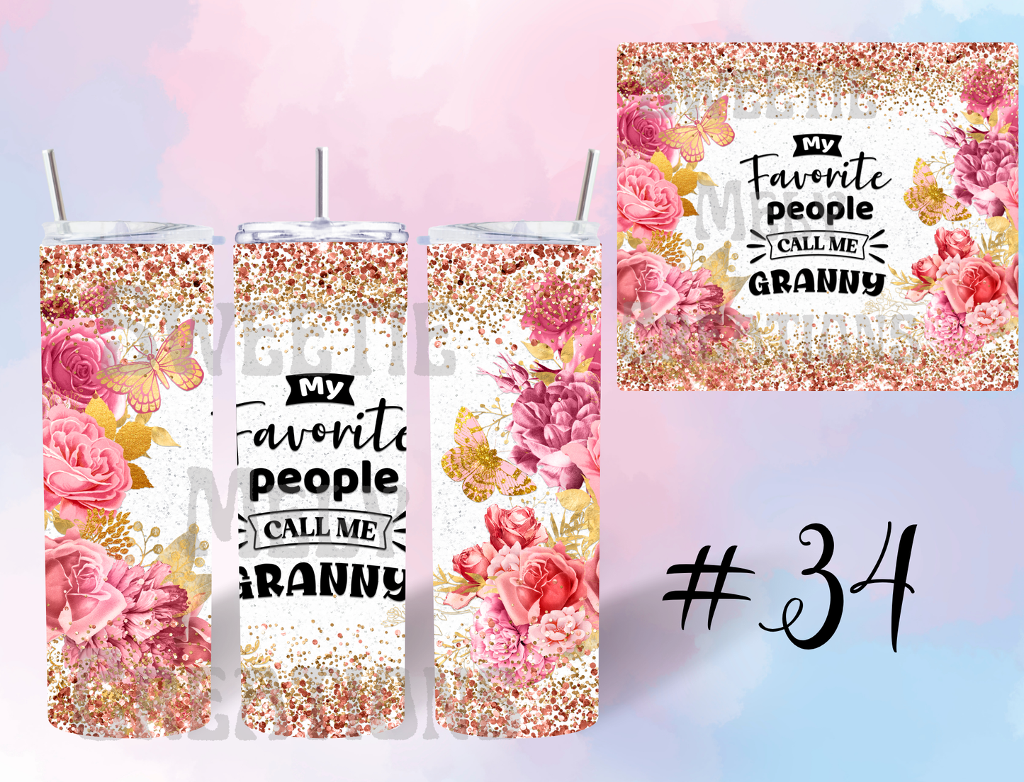 20oz Grandma Tumbler
