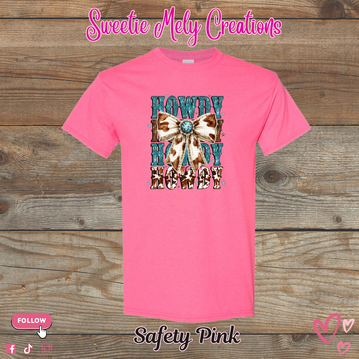 Howdy Glitter T shirt