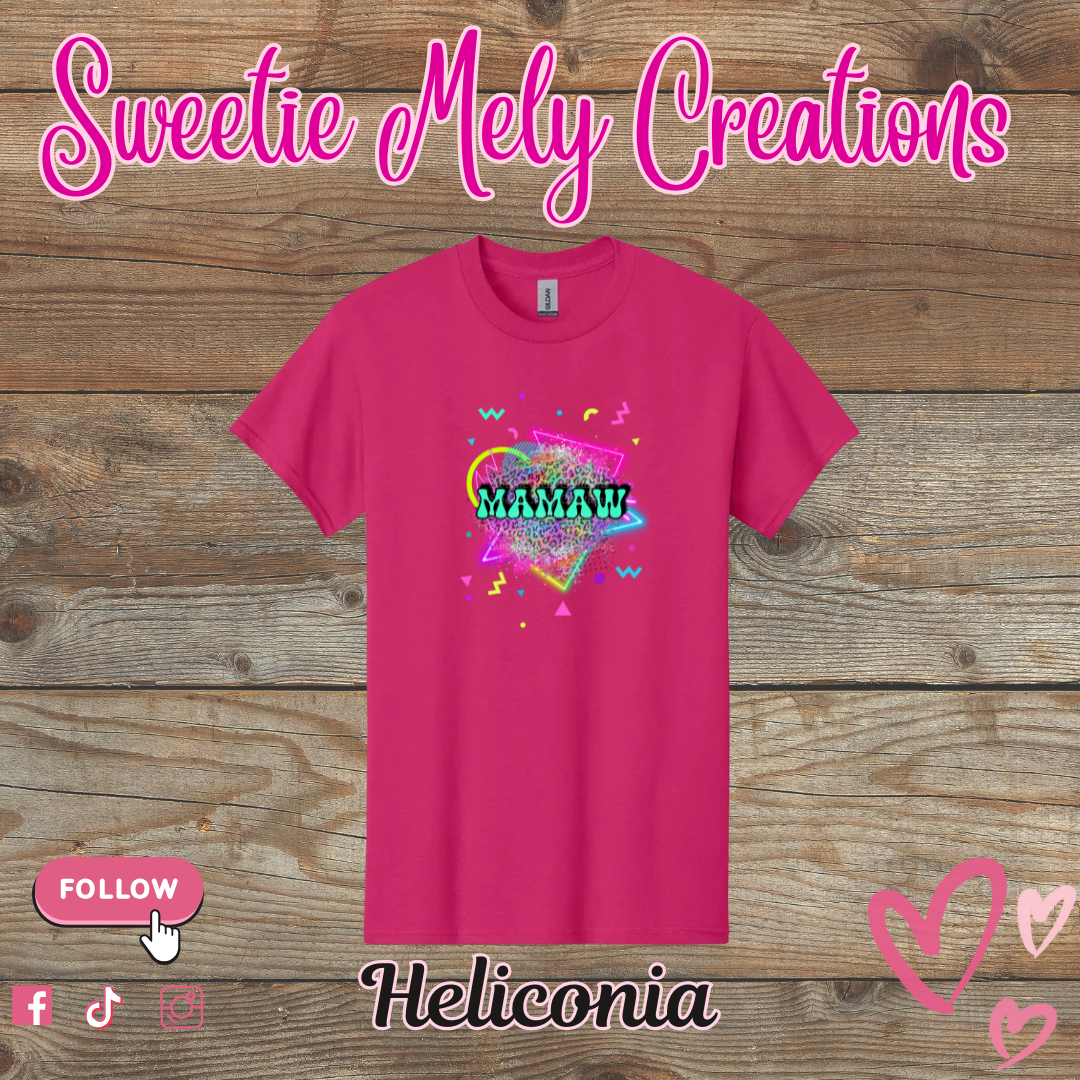 Mamaw Neon T shirt
