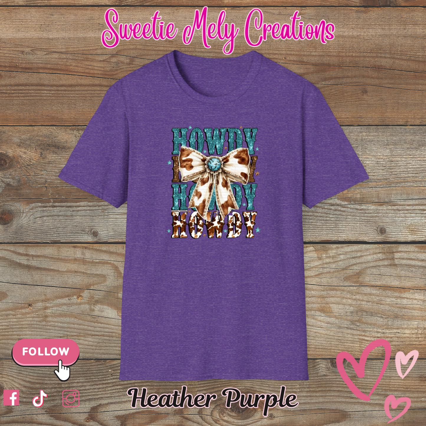 Howdy Glitter T shirt