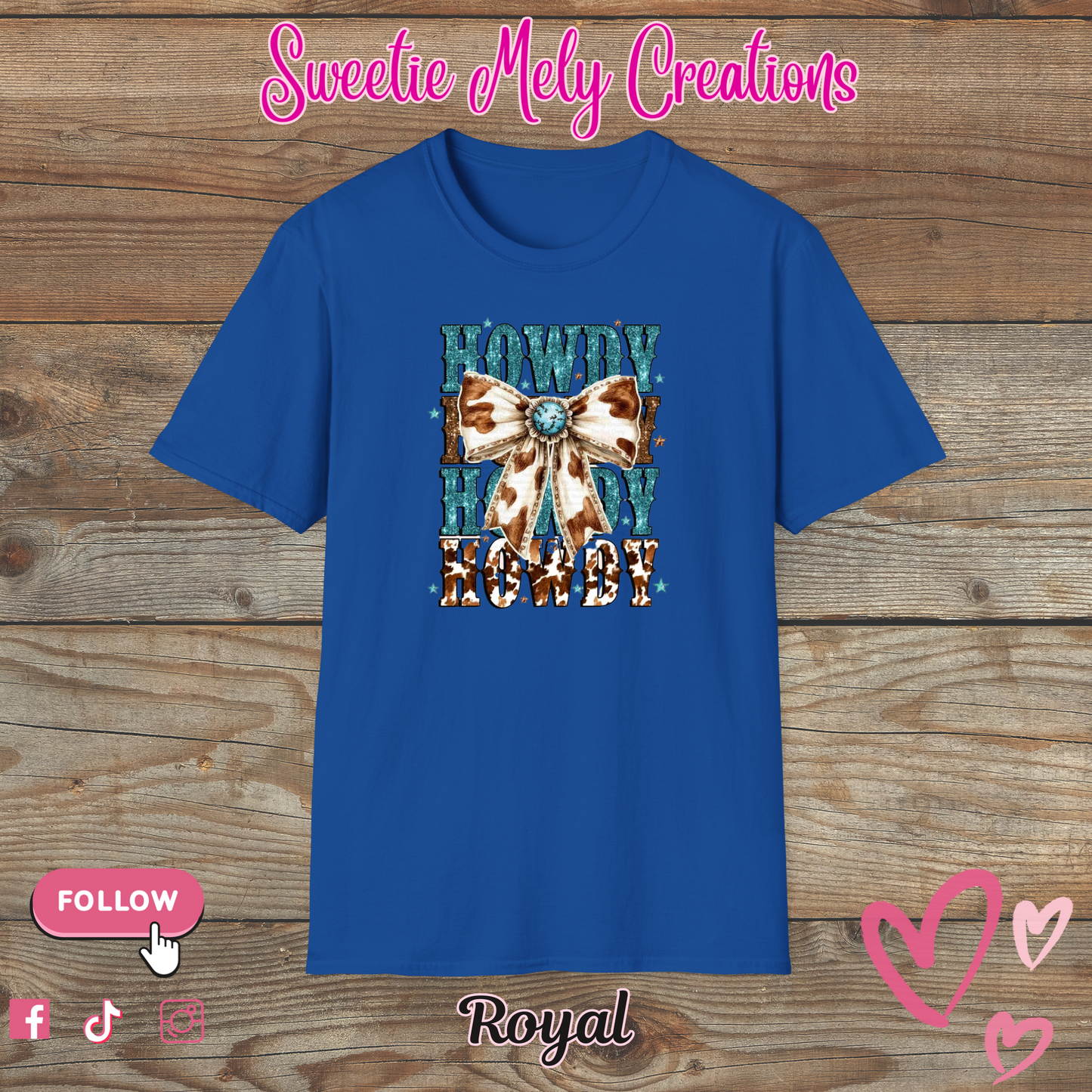 Howdy Glitter T shirt