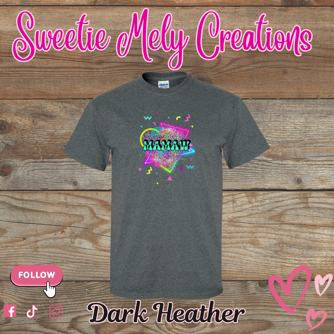 Mamaw Neon T shirt