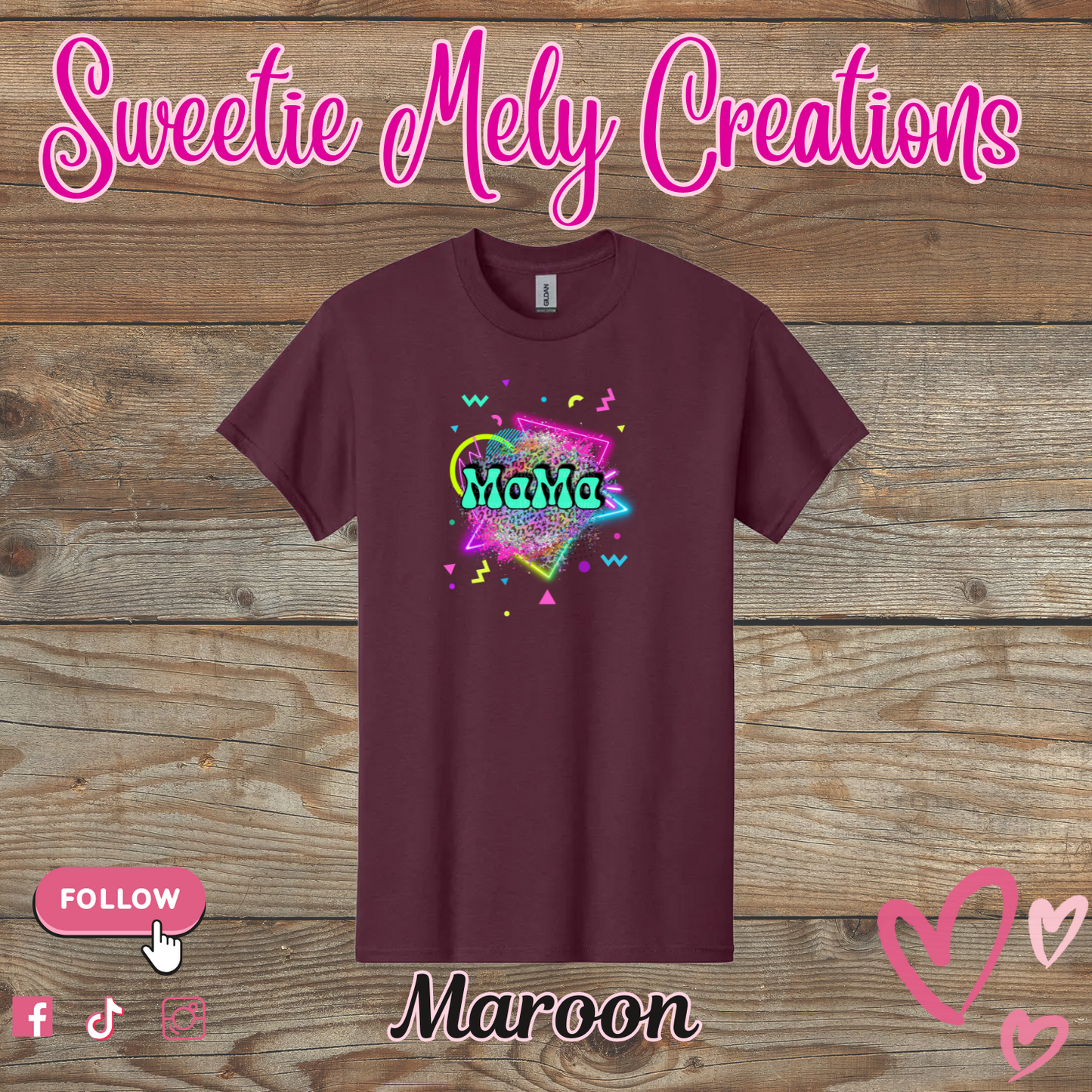 Mama Neon Tshirt