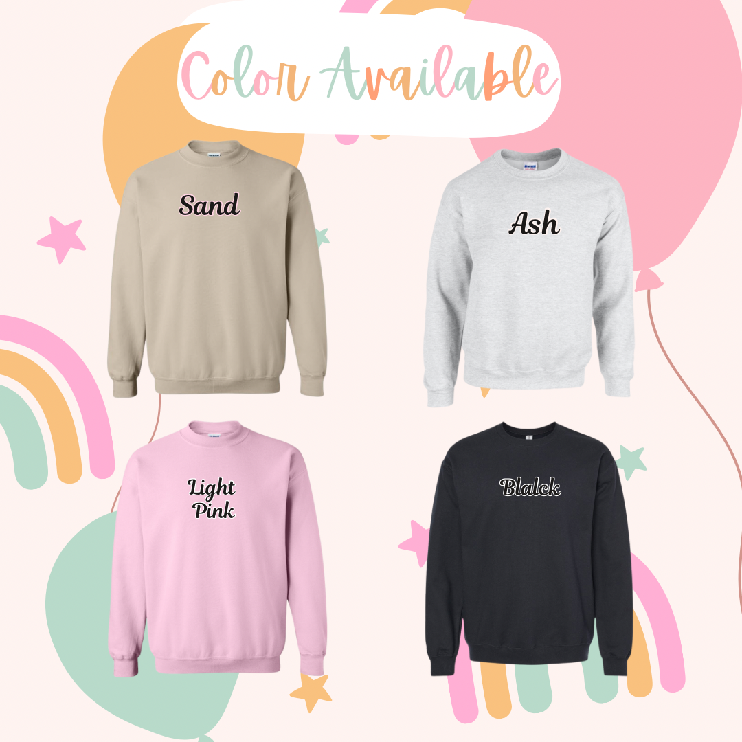 MERRY AND BRIGHT DISTRESSED (GREEN) SWEATSHIRT