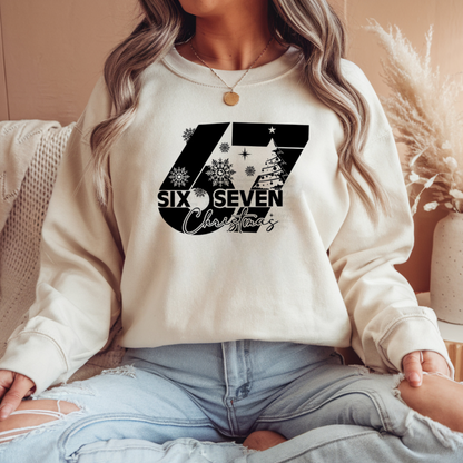 SIX SEVEN CHRISTMAS SWEATSHIRT