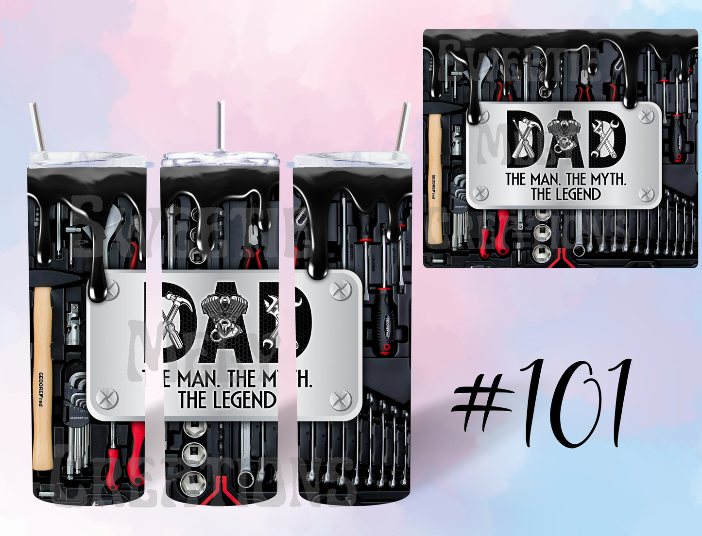 20oz Dad Tumbler