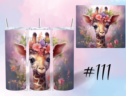 20oz Giraffe Tumbler