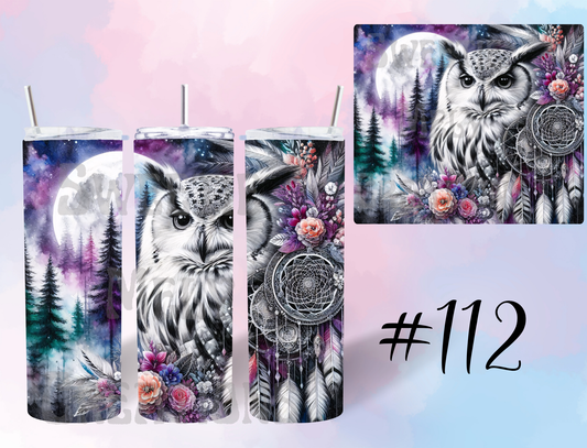 20oz Owl Tumbler