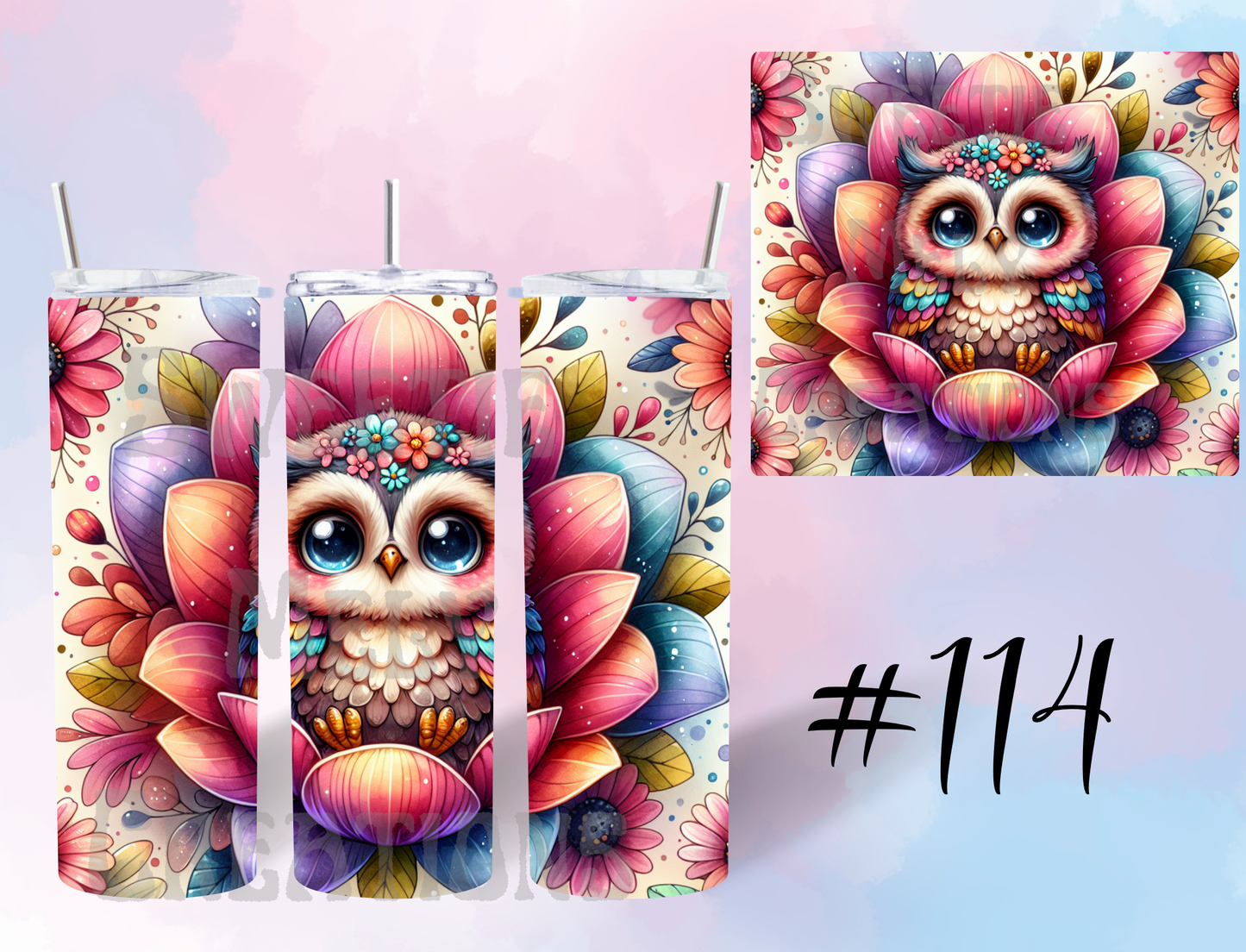 20oz Owl Tumbler
