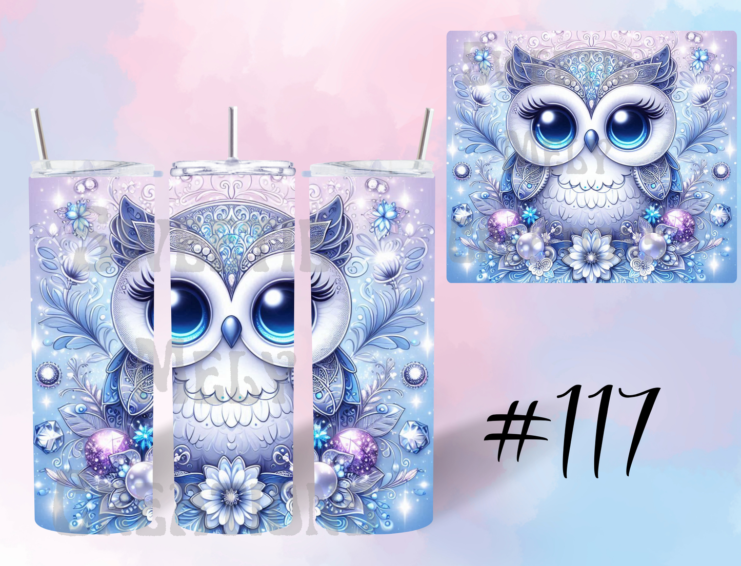 20oz Owl Tumbler