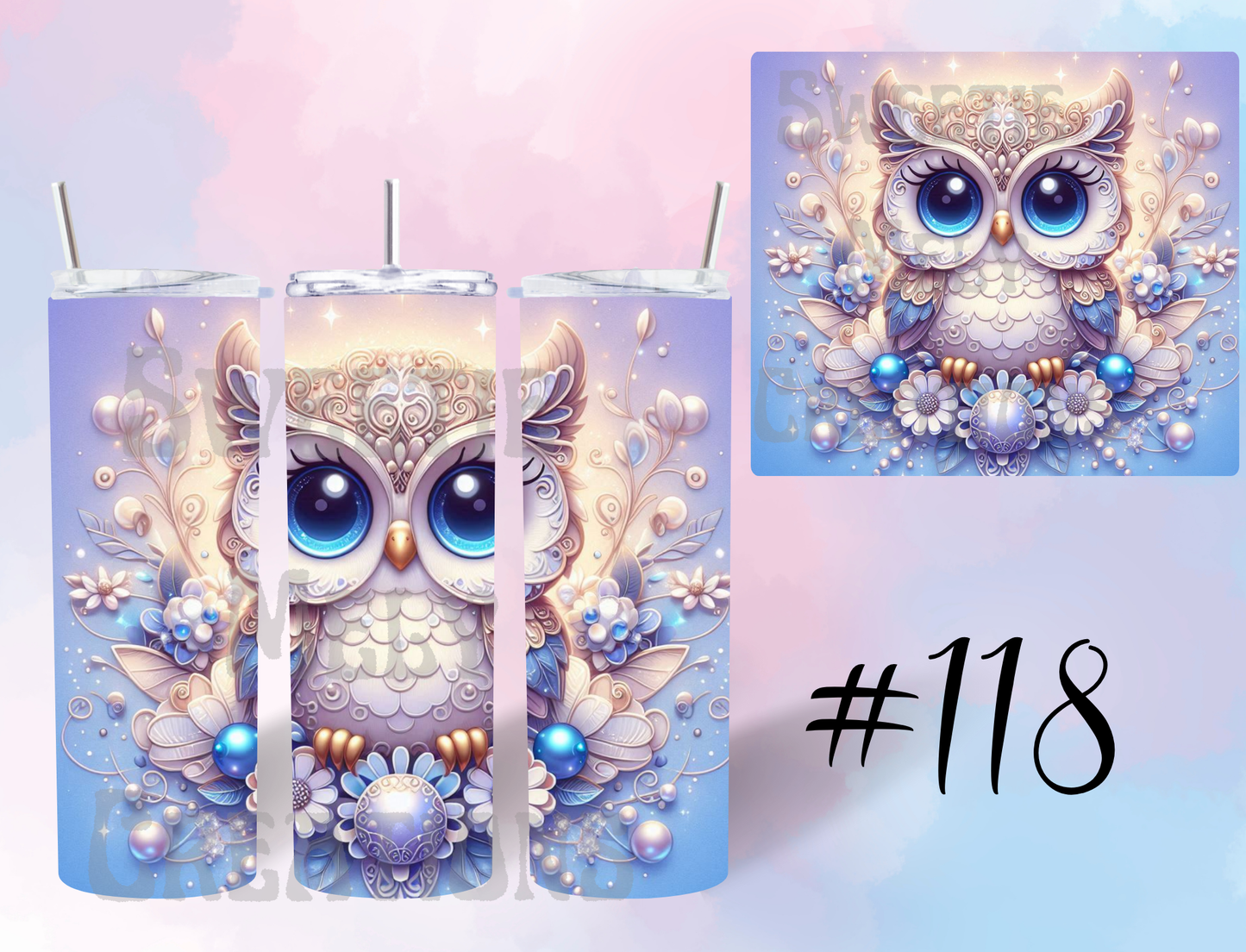 20oz Owl Tumbler