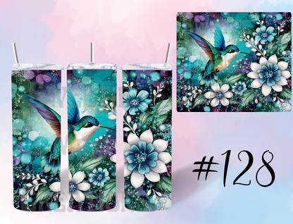 20oz Hummingbird Tumbler