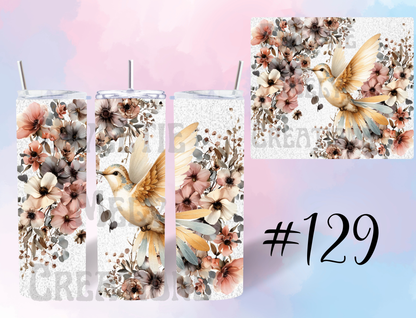 20oz Hummingbird Tumbler