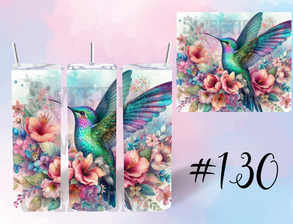20oz Hummingbird Tumbler