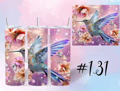 20oz Hummingbird Tumbler