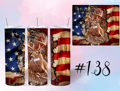 20oz Hunting Tumbler