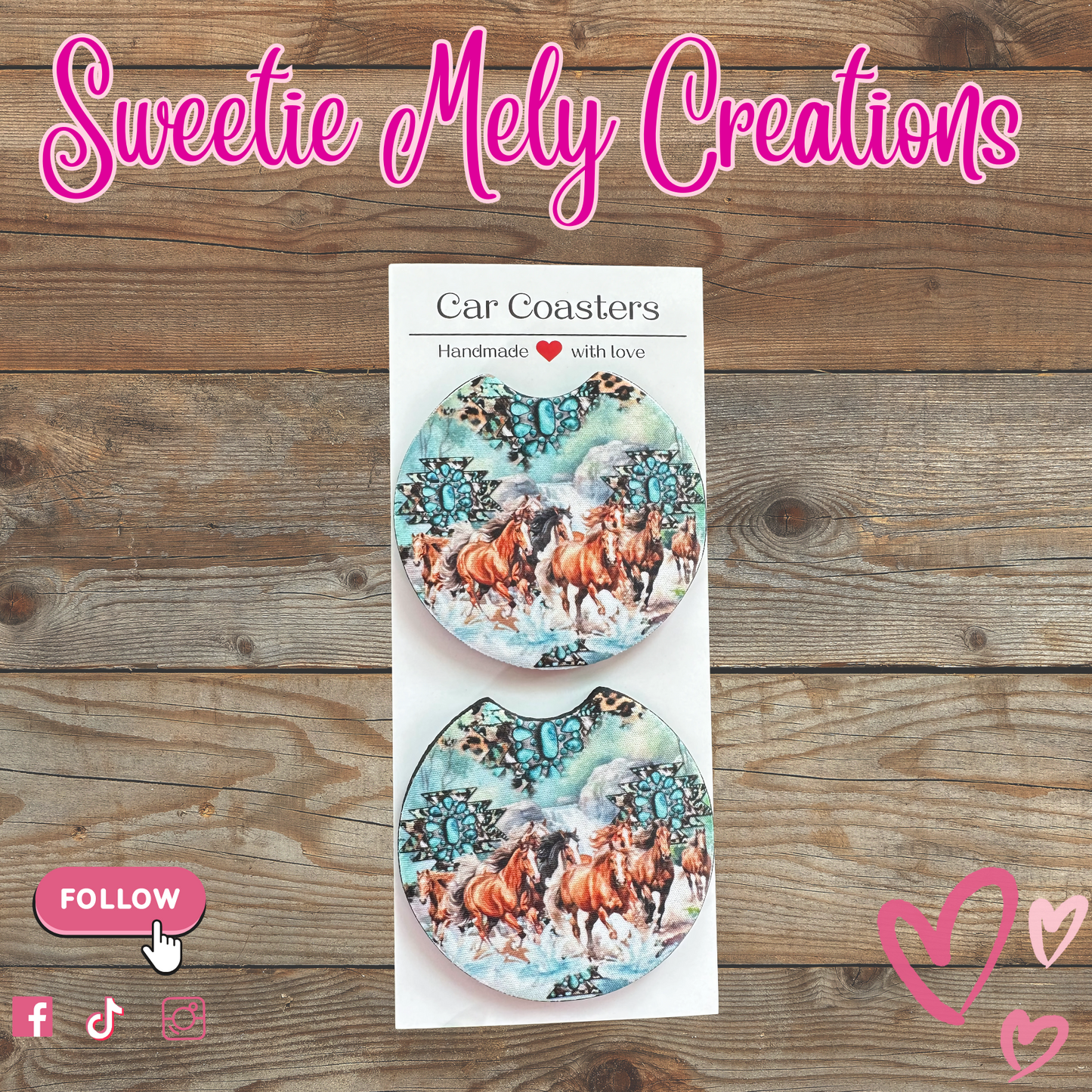 Animals Car Coaster