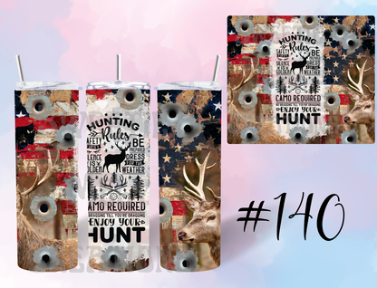 20oz Hunting Tumbler