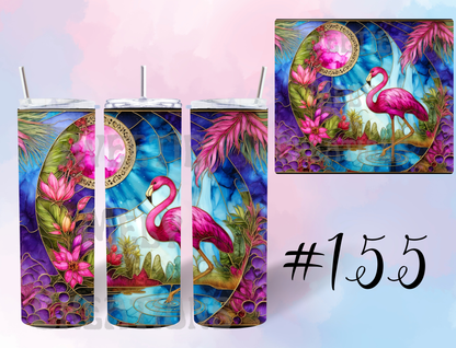 20oz Flamingo Tumblers