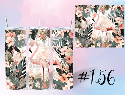 20oz Flamingo Tumblers