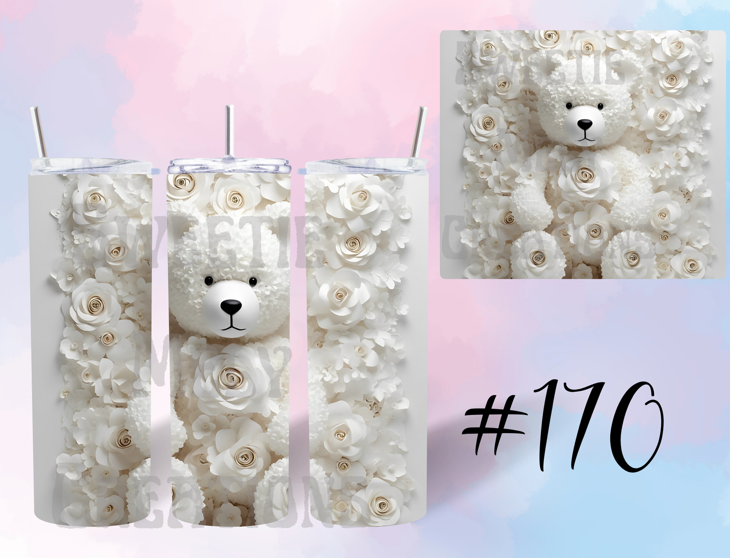 20oz Bear Tumblers