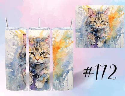 20oz Cat Tumblers