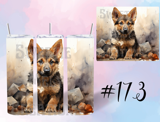 20oz Dog Tumblers