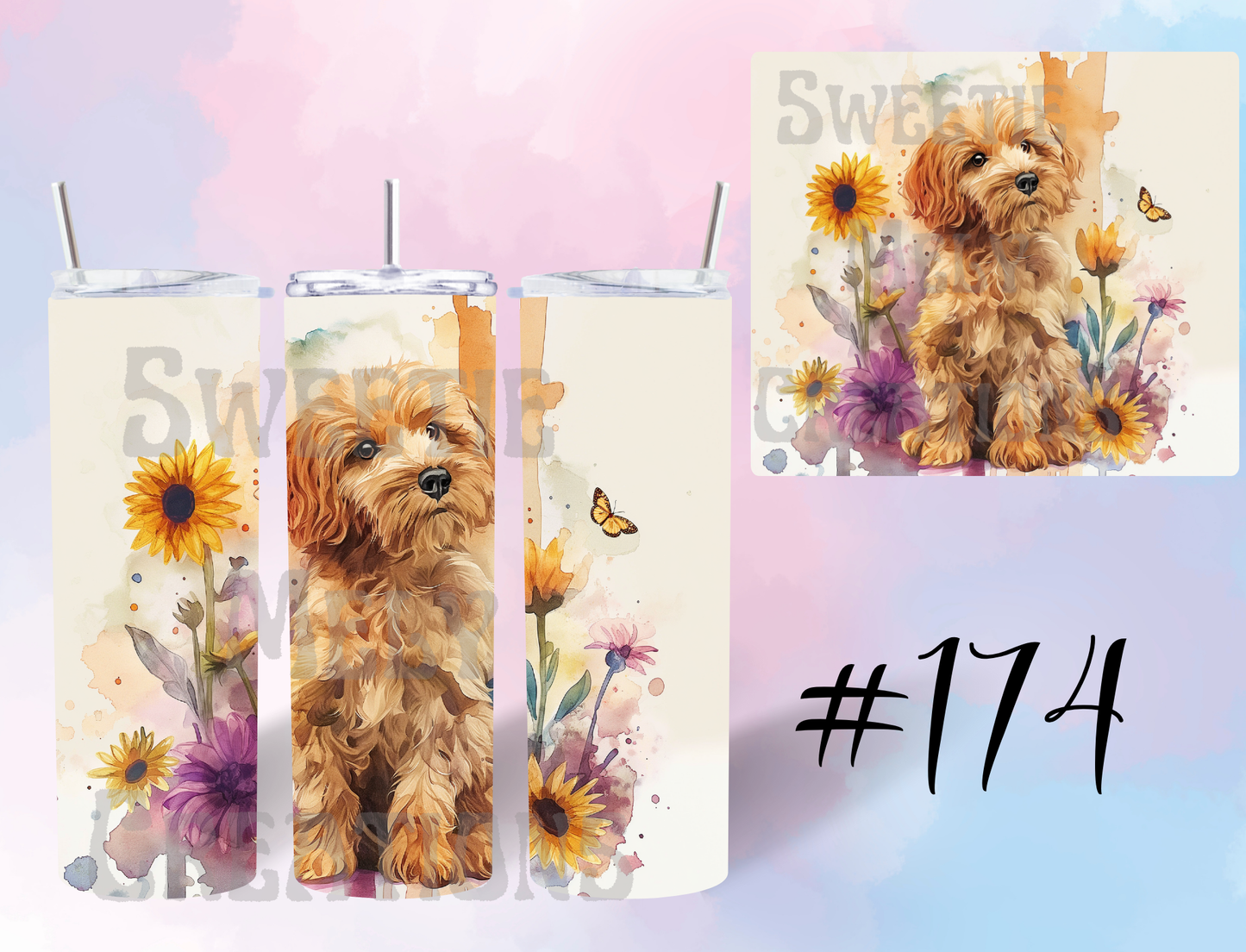 20oz Dog Tumblers