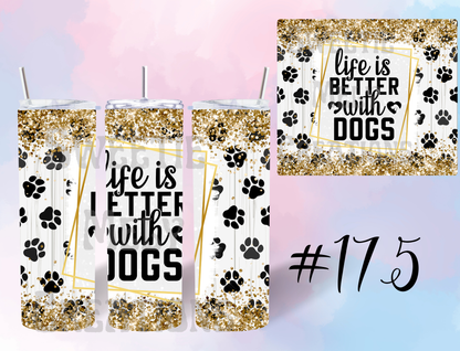 20oz Dog Tumblers