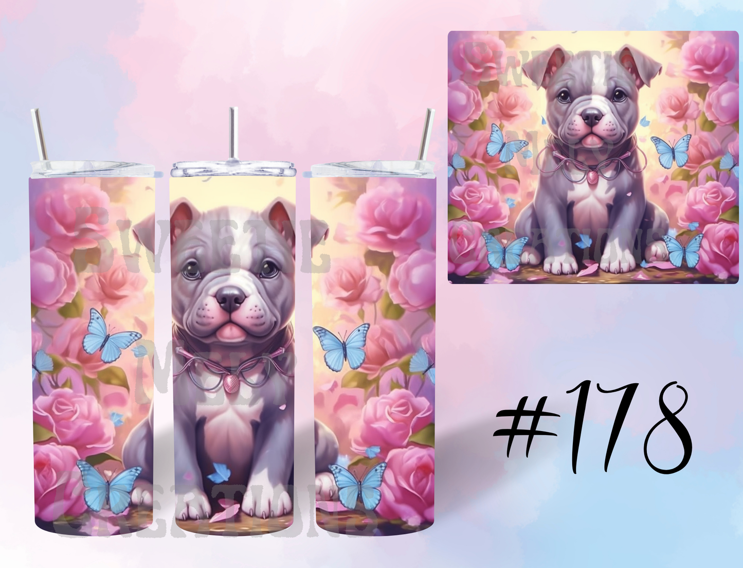 20oz Dog Tumblers
