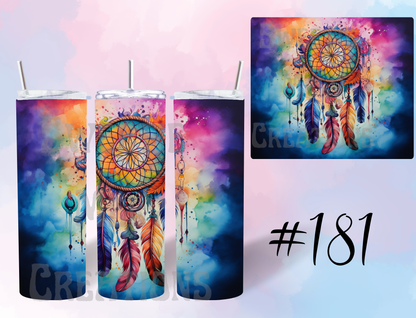 20oz Dream Catcher Tumblers