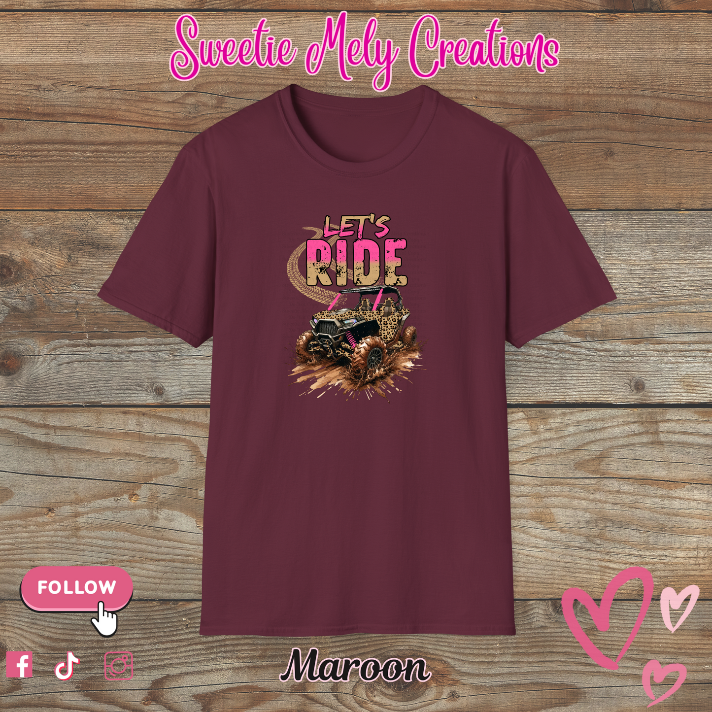 Let's Ride Woman T shirt