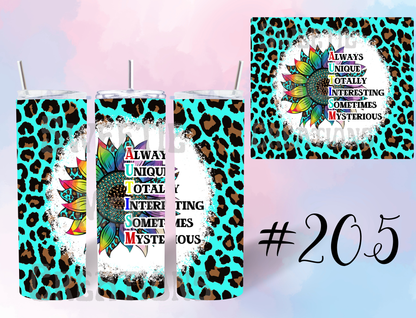 20oz Autism Tumbler