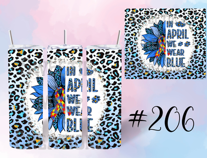 20oz Autism Tumbler