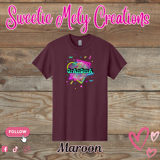 Grandma Neon T shirt