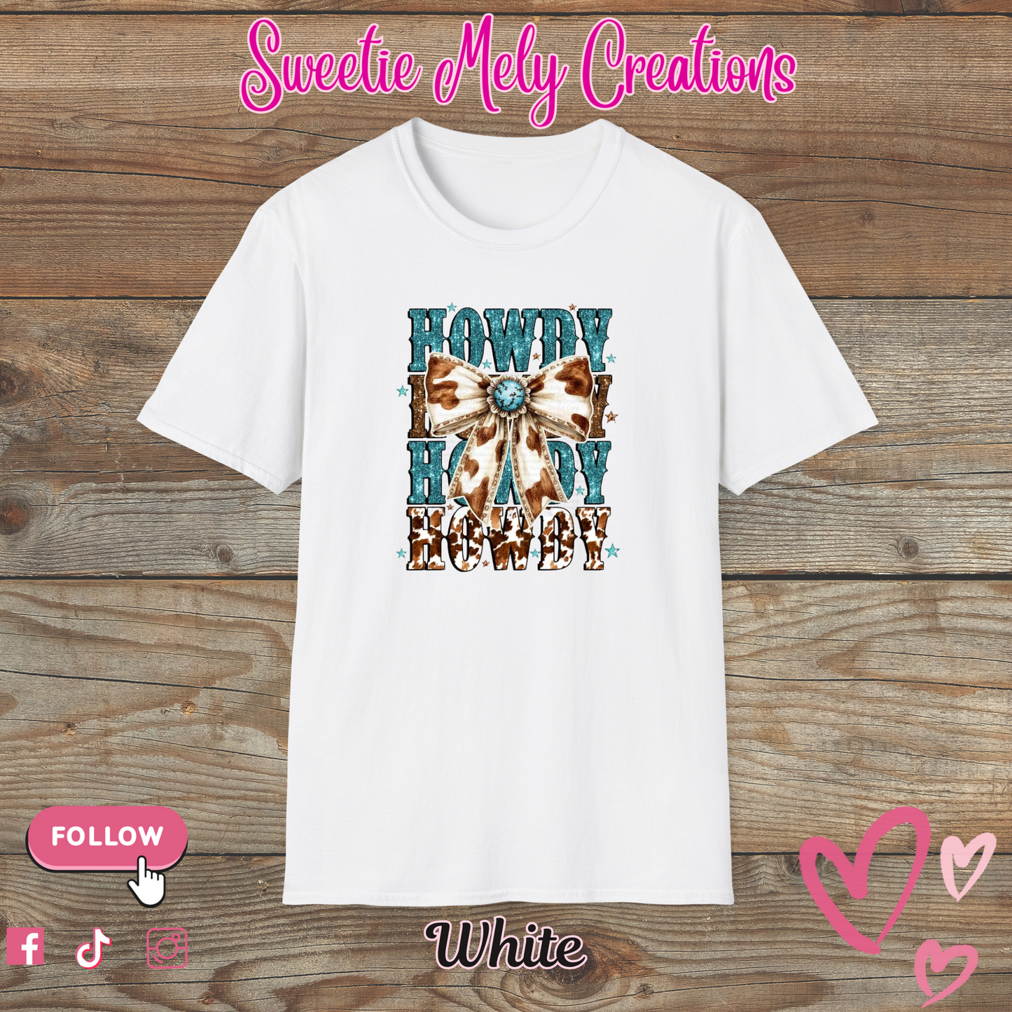 Howdy Glitter T shirt
