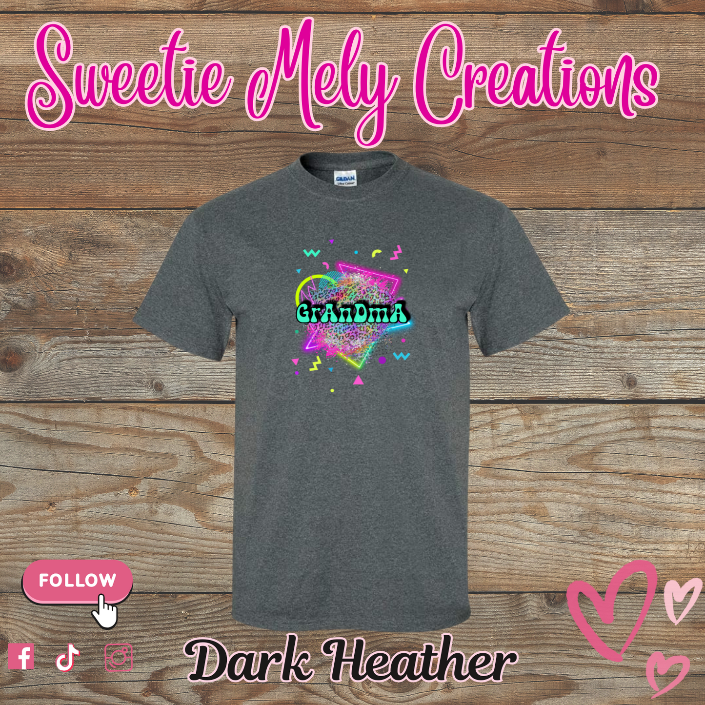 Grandma Neon T shirt