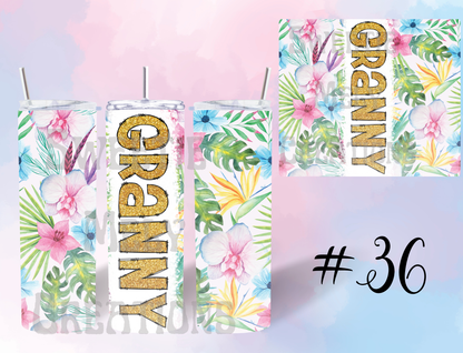 20oz Grandma Tumbler
