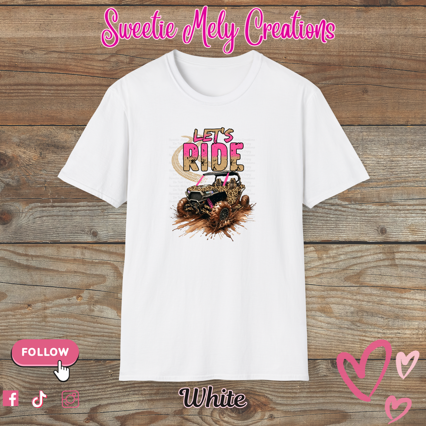 Let's Ride Woman T shirt