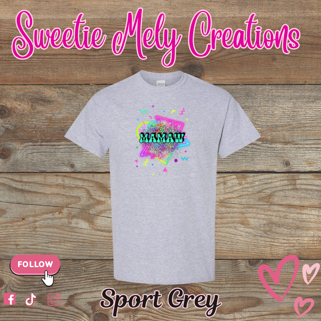 Mamaw Neon T shirt