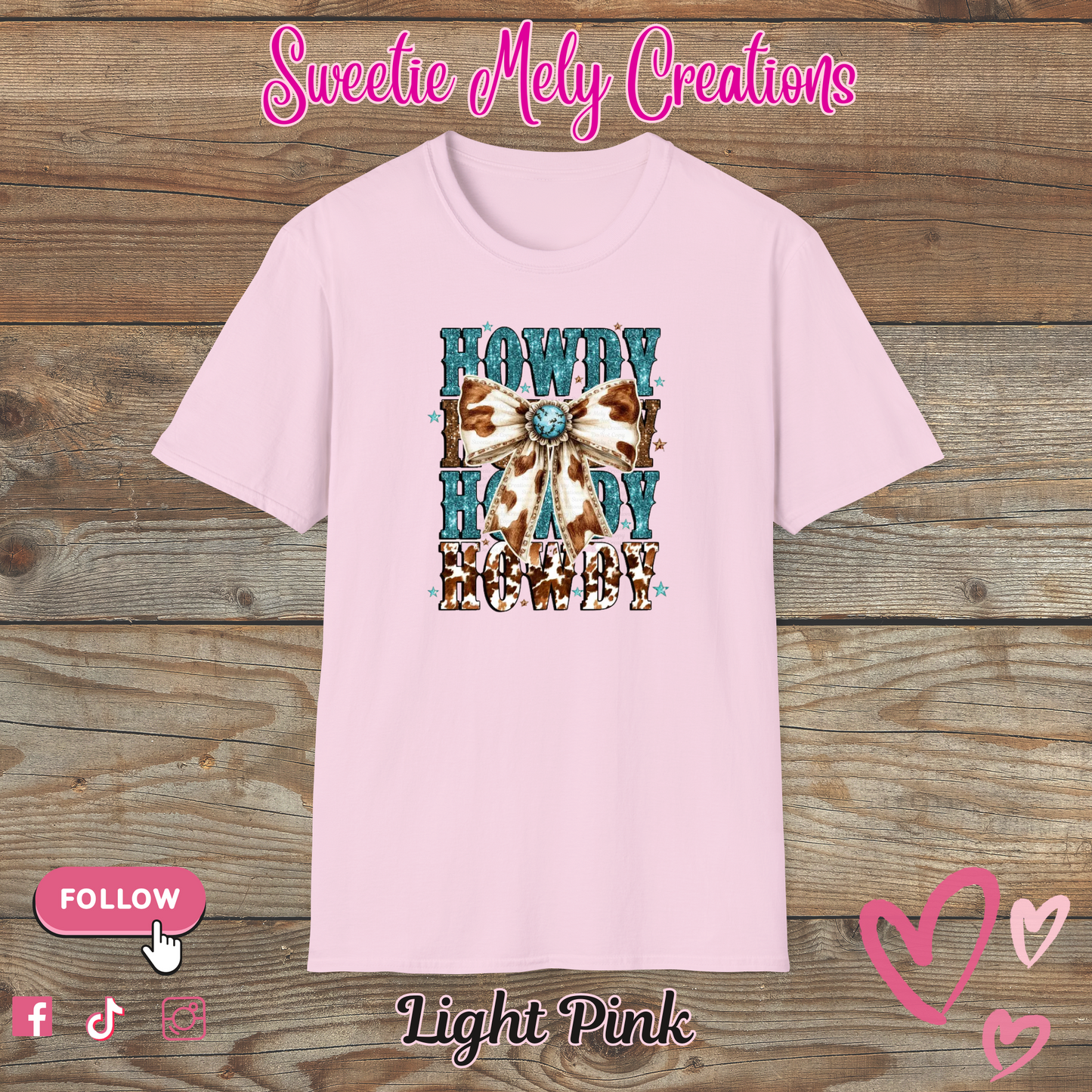Howdy Glitter T shirt