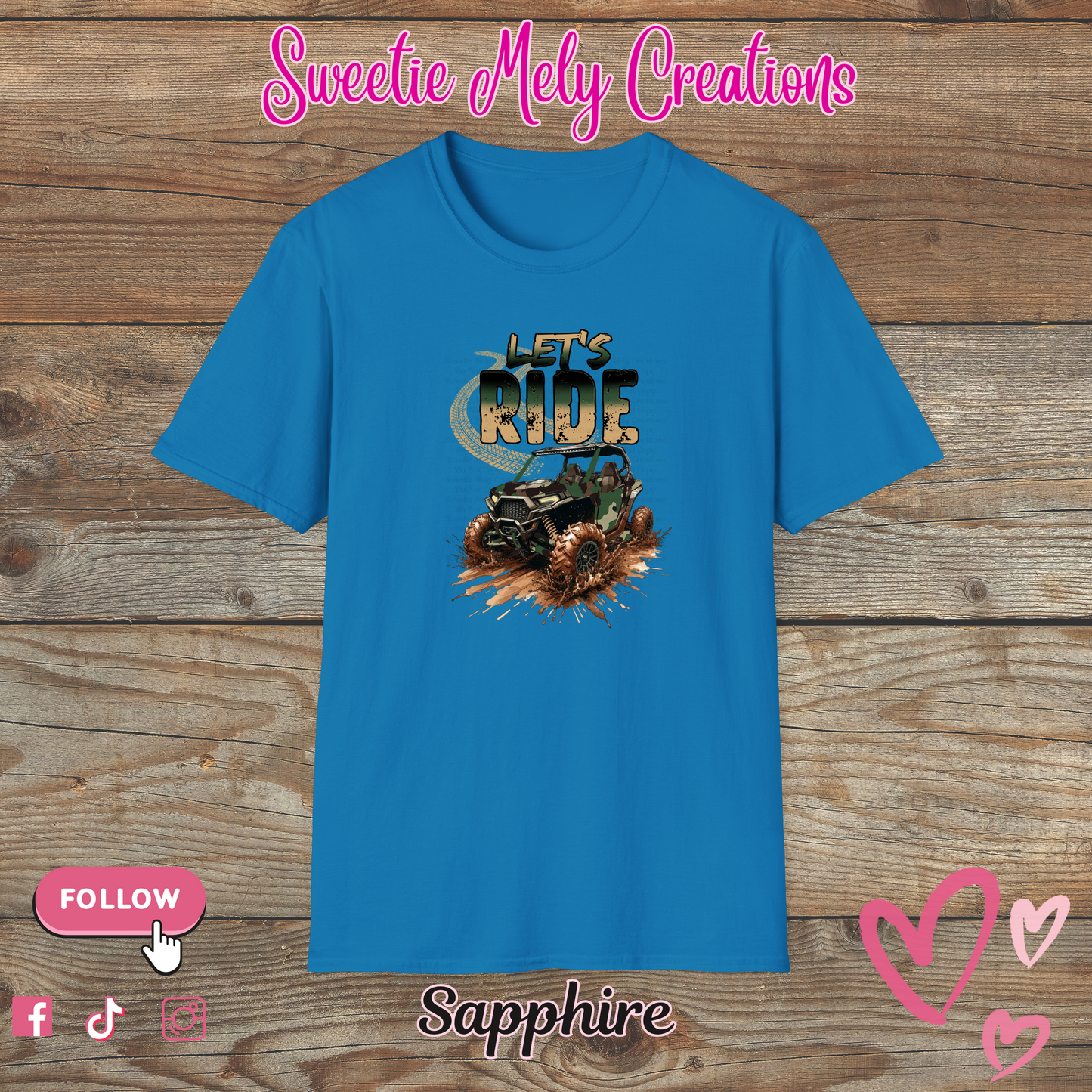 Let's Ride Man T shirt