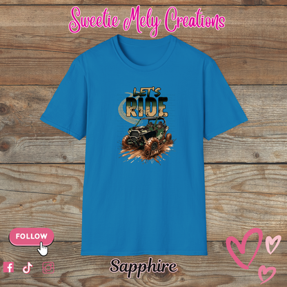 Let's Ride Man T shirt