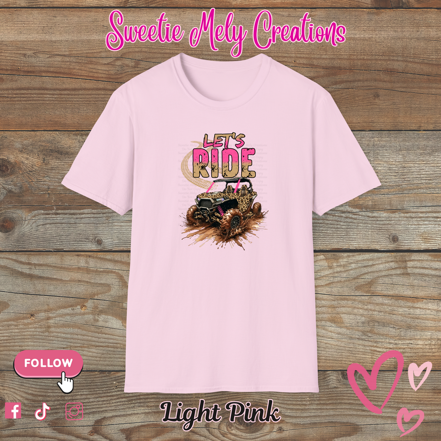 Let's Ride Woman T shirt