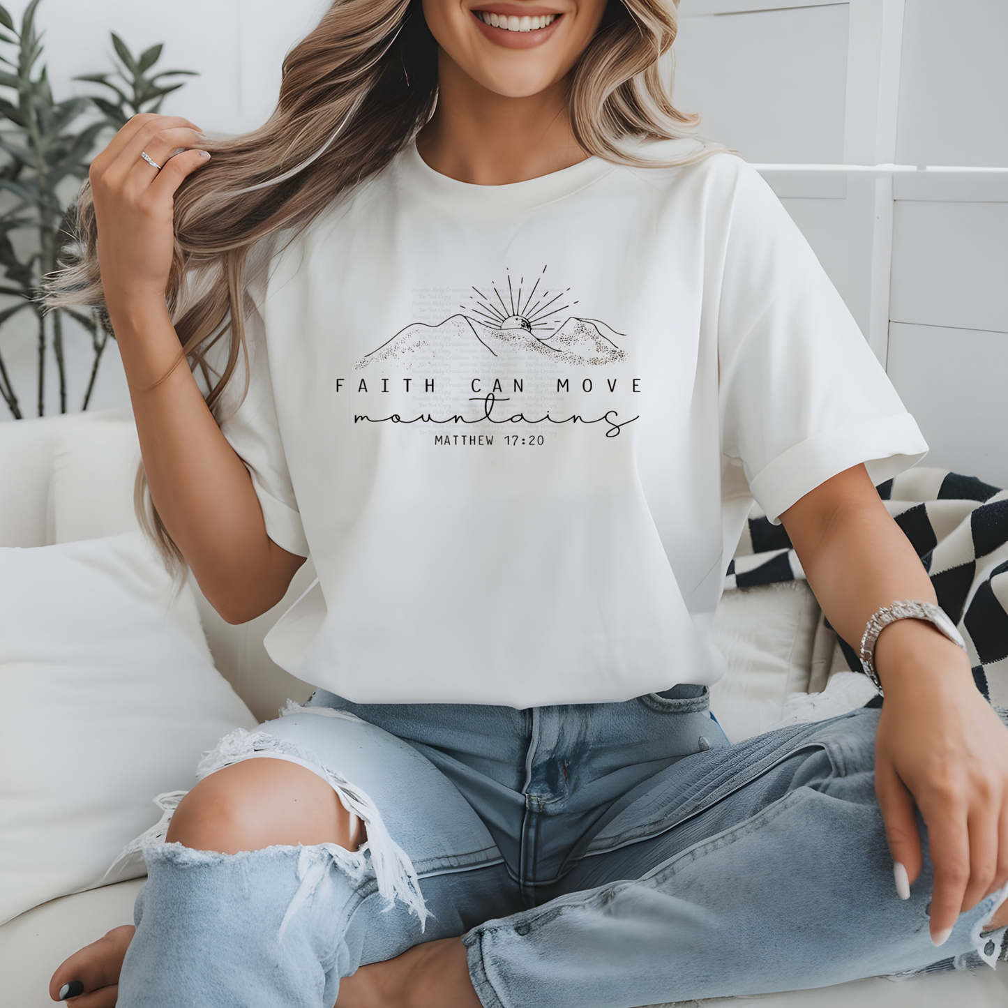 FAITH CAN MOVE MOUNTAINS SHIRT