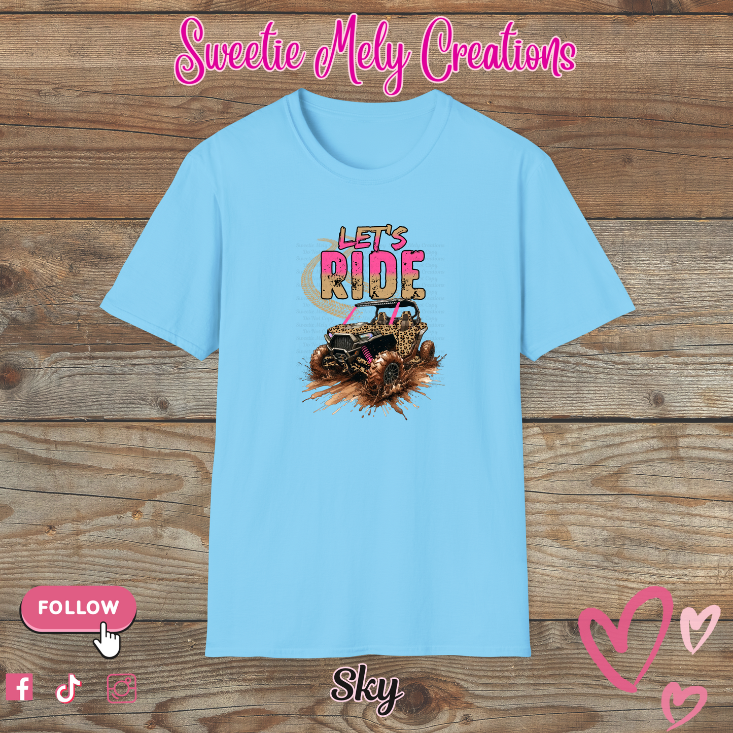 Let's Ride Woman T shirt